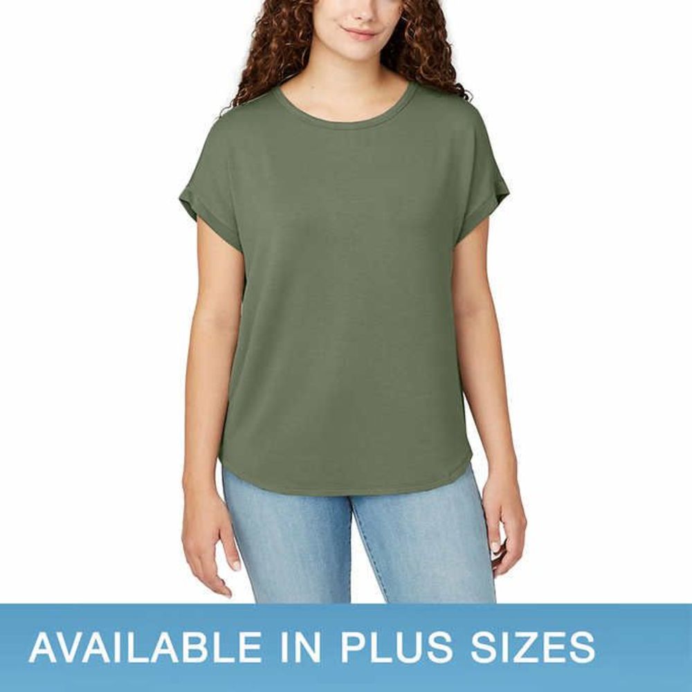 Buffalo David Bitton Womens Crewneck Top Medium